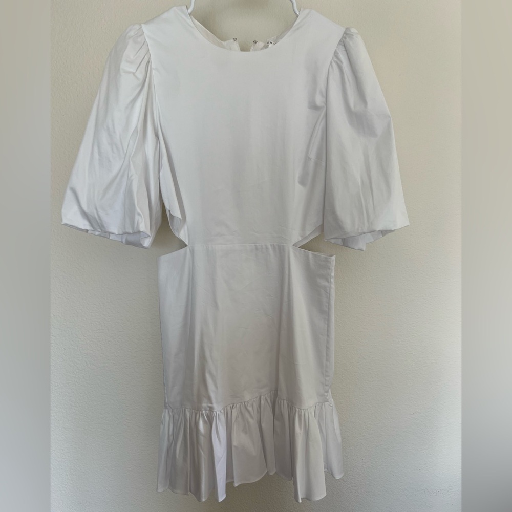 Veronica Beard Stylish White Iker Dress